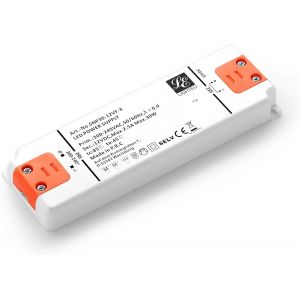 Transformateur LED Alimentation - 30W, 12V DC, 2.5A - Tension constante pour les bandes LED et G4, MR11, MR16 Ampoules LED - Neuf