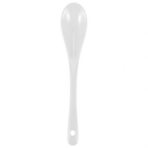 5pcs Cuillères À Oeufs En Porcelaine Blanche Cuillères En Céramique Cuillère À Café Cuillère À Dessert Cuillère De Service À Trempette Moka - Neuf