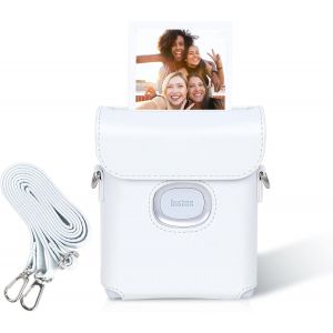 Square Link Case-&Eacute;tui de protection SQ Link pour imprimante Instax Square Link Smartphone avec bandouli&egrave;re-Blanc - Neuf