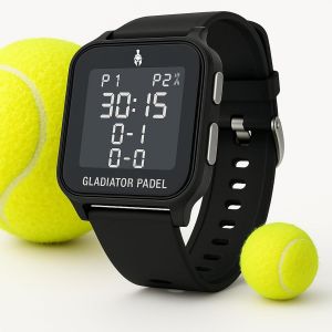 Montre Compteur Point Tennis E Padel |+ Mode Alarme,Chronom&egrave;tre Et Montre |Padel Accessoire |Tennis Cadeau |Accessoire Padel |Accessoire Tennis| Accessoire Rigolo|Paddle Tennis |Gadget Tennis - Neuf