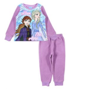 Pyjama Polaire Enfant Disney La Reine Des Neiges Violet 2-8 Ans (Taille 2 Ans,Couleur Violet) - Neuf