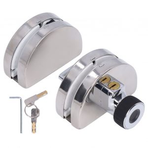 XYONG Serrure de porte a empreinte digitale, installation sans perforation, sure et fiable, conception etanche a la poussiere IP65, equipement de securite pour la maison - Neuf