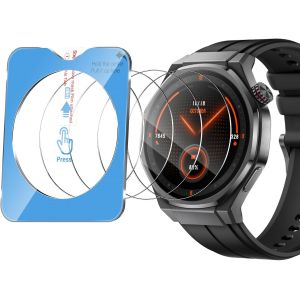 JGD-Verre Tremp&eacute; pour Honor Watch 5 Ultra avec Une Aide Au Positionnement pour l'installation [4 pi&egrave;ces], 9H Duret&eacute; Protection &eacute;cran Film Protection Montre Sans Bulles Vitre Tremp&eacute; - Neuf