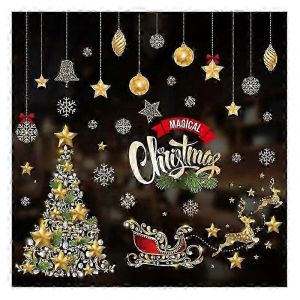 No&euml;l stickers, d&eacute;coration, No&euml;l, autocollants pour fen&ecirc;tres, BRICOLAGE, d&eacute;coration, d&eacute;coration de No&euml;l autocollants - Neuf