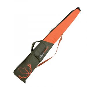 Fourreau Fusil Et Carabine Polyester Orange Kaki 120-130cm - Neuf
