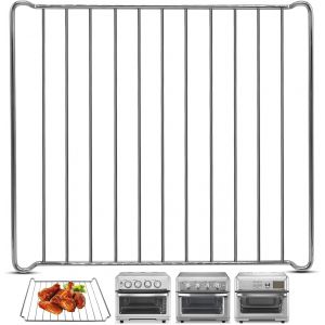 Grille de refroidissement de rechange pour friteuse à air comprimé Cuisinart TOA-60 65 70, grille-pain à convection, 31,4 x 27,9 cm, grille en acier inoxydable, plateau de panier, accessoires, pièces - Neuf