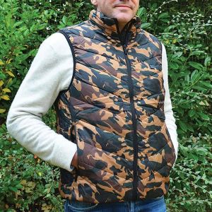 Gilet Chauffant Fibre Polyester Et Carbone Camo Ce M &Agrave; 3xl - Neuf