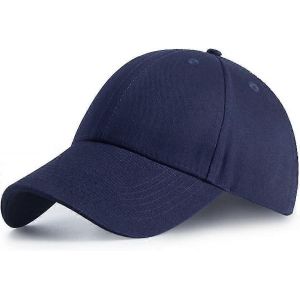 Casquette De Baseball Unie Pour Homme - Classic 6 Panel Réglable Sport Casual Sun Pare-Soleil - Neuf