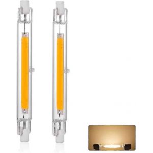 Ampoule Led R7s 78-118mm 5-20w Dimmable,Blanc Chaud 3000k 3000lm,Linéaire Remplacer J118 300w Lampe Halogène - D - Neuf