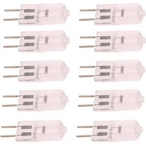 Sjzg-Halogène Ampoules G6.35 Clear Dimmable T4 12v Gy6.35 Jc 35 Watt 35w 12 Volt Halogène Ampoule Éclairage Cuisine Salle De Bain Miroir Luminaire Gy6.35 20w 10pcs - Neuf