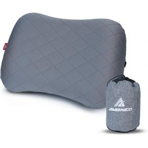 Trahoo-Coussin Gonflable Pour Camping/Voyage, Avec Taies D'oreiller Amovibles Et Coussin D'air De Camping Ultra Léger, Coussin Ergonomique, Accessoire De Camping Idéal, Coussin De Nuque Gonflable - Neuf