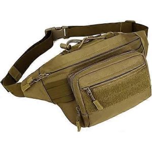 Nouveau,adapt&eacute; Sac de taille Molle Fanny Pack Bumbag Hanche Sac de course Sacs de ceinture pour hommes Dames Randonn&eacute;e Camping Chien de course - Neuf