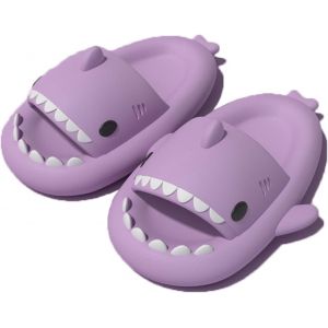 Kalanka-Claquettes De Requin Femme Homme Chaussons Tongs Sandales Femme Été Pantoufles De Douche Antidérapantes Confortables Chaussures De Plage Et Piscine Shark Slides Slippers - Neuf