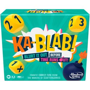 Hasbro Gaming Ka-Blab! Jeu Pour Familles, Adolescents Et Enfants &Agrave; Partir De 10 Ans, Jeu De F&ecirc;te Familial Pour 2 &Agrave; 6 Joueurs[Z868] - Neuf