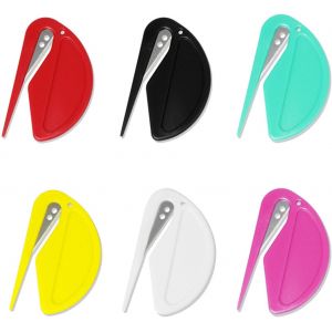 Jgd-Lot De 6 Peignes &Agrave; Nouer, Outil De Toilettage Pour Animaux De Compagnie, Peigne De Nouage Pour Chien Et Chat, Peigne D&eacute;m&ecirc;lant Pour Chiens Et Chats &iquest; Facile &Agrave; Enlever Les N?uds, Doux Pour La Peau - Neuf