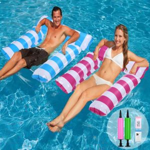 Kalanka-Lot De 2 Matelas Gonflables Pour Piscine - Neuf