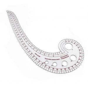 Multifonctionnel Transparent Tailleur Courbe Française Règle De Couture Tailleur Règles En Forme De Virgule Outils Doux De Haute Qualité Outils De Couture - Neuf