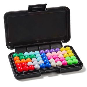 200 défis IQ 3D Puzzle Jeu de société Classique Pyramide Plaque Perle Esprit logique pour enfants Pyramide - Neuf