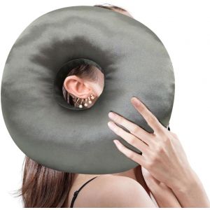 Coussin Piercing Avec Trou Coussin Piercing Oreille Pour Personnes Dormant Sur Côté, Coussin Donut Pour Soulager Les Douleurs Doreille, Piercing Pour Les Personnes Dormant Sur Côté - Neuf