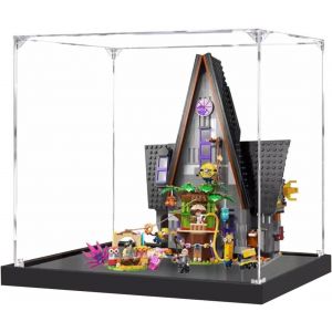 1 pi&egrave;ce 70x30x40cm Vitrine en Acrylique Transparente Anti - poussi&egrave;re 3mmGrande Bo&icirc;te de pr&eacute;sentatio pour Lego Model Pop Mart Labubu 400% Doll - Neuf