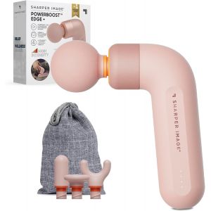 - Pistolet De Massage Powerboost Move Edge Portable Lite - 6 Vitesses - 4 Embouts - Appareil De Massage - Masseur Electrique - Douleur Musculaire - R&eacute;cup&eacute;ration Post-Entrainement - Neuf