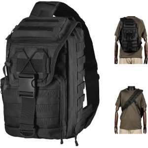KALANKA-Sac à dos tactique pour homme - Grand sac à dos militaire à une épaule pour homme, camping, randonnée, trekking, sac à dos - Neuf