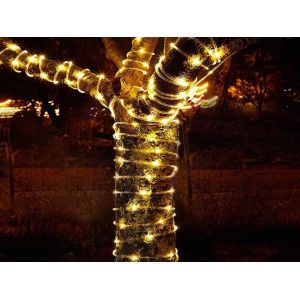 Tube Lumineux Led Usb Blanc Chaud 7 M 500 Led Avec T&eacute;l&eacute;commande Pour D&eacute;coration Int&eacute;rieure/Ext&eacute;rieure - Neuf