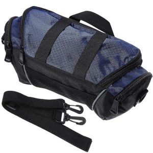 Sacoche De Guidon Multifonction Élégante ¿ Pochette De Rangement Avant Pliable Pour Vélos, Résistante À L'eau, Installation Facile, Utilisation Polyvalente - Neuf