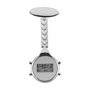 2023 - Montre De Poche D'infirmière,Montre D'infirmière Numérique Multifonction Broche Broche Montre D'infirmière Avec Calendrier Lumineux - Neuf