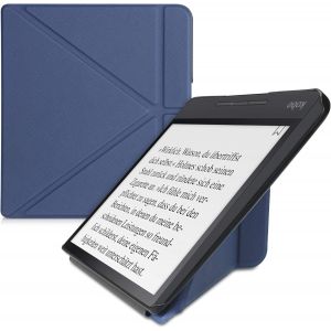 Étui Compatible Avec Kobo Forma Coque - Étui À Rabat Magnétique Tablette Ereader Similicuir - Bleu Foncé[Kin6251469] - Neuf