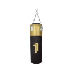 1fight1, Sac De Frappe Professionnel Gold, Noir Et Or, Taille 180 Cm - Neuf