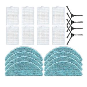 Pour verre 3,verre 4 robot aspirateur pièces de rechange accessoires brosse latérale filtre vadrouille chiffon - Neuf