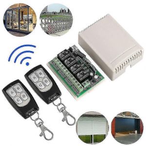 12v 4ch canal relais rf télécommande sans fil commutateur récepteur - Neuf