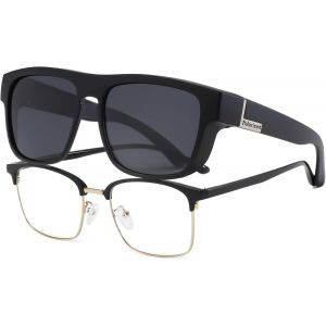 Fdjhy-Surlunettes De Soleil Homme Femme Lunettes De Soleil Polarisées Pour Lunettes De Vue Lunettes De Soleil À Enfiler Conduite Peche - Neuf