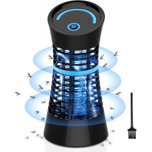 Lampe Anti Moustique, &Eacute;lectrique Anti Insectes R&eacute;pulsif Efficace Port&eacute;e 30m&sup2;, R&eacute;pulsif Pi&egrave;ge &agrave; Moustiques Qui R&eacute;duit Efficacement Les Insectes Volants pour l'int&eacute;rieur - Neuf