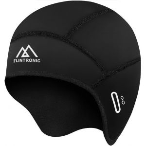 Jfkjg-Bonnet De Cyclisme, Hiver Cyclisme Bonnet Sous Casque Coupe-Vent Avec Couvre Oreilles Et Trou Lunettes, Chaud Coupe-Vent Cyclisme Course Bonnet Chapeaux Sous Casques Polaire - Neuf