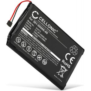 Batterie GPS Compatible avec Garmin Camper 760LMT-D,Dezl 760,Camper 760 (1500mAh,3.7V) Batterie de Remplacement 361-00066-00 361-00066-10 - Neuf