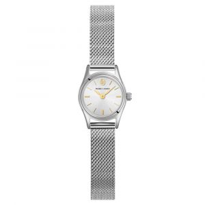 Montre Quartz Femme Pya Argent&eacute; Cadran Argent&eacute; Bracelet Acier Milanais Argent&eacute; 10 Mm - Neuf