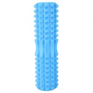 Rouleau De Massage Musculaire En Mousse Eva, Equipement De Fitness Et De Yoga Creux (Bleu L) - Neuf