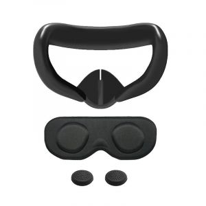 Couverture d'objectif de protection pour Meta Quest 3 VR Tampon oculaire anti-rayures de remplacement - Neuf