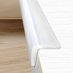 100% Silicone Protection Bebe De Table Et Meuble,Pr&eacute;-Adh&eacute;sif Transparent Coin De Table Protection Bebe,Protecteur Des Bords Et Angles De Placard Pour La S&eacute;curit&eacute; De B&eacute;b&eacute; Et De Famille,5m - Neuf