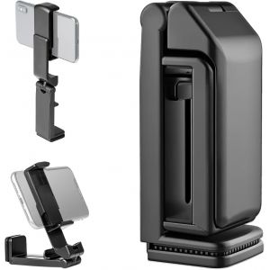 MDY-Support de téléphone Universel pour Avion en vol, Compatible avec i-Phone et Sam-Sung Galaxy, Support de Téléphone Portable Extensible pour Monopode, Rotation à 360° Support pour téléphone Portab - Neuf