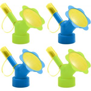 4 Pcs Arrosage des Bouchons de Bouteille, des Outils de Jardinage, Mini Bouteille d'Arrosage pour les Plantes en Pot, les Plantes, les Fleurs, les Jardins, les Plantes d'intérieur - Neuf