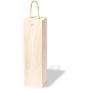 Boîte En Bois Paulownia Légère Et Résistante Pour Le Vin, Boîte Cadeau Pour Bouteilles De Vin Avec Couvercle Coulissant, Boîte De Rangement D'emballage De Vin Pour Fête Anniversaire - Neuf