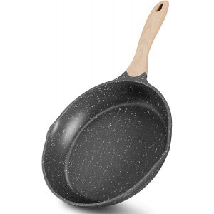 Subzonal-Po&ecirc;le &Agrave; Frire 20 Cm, Poele Induction Avec Rev&ecirc;tement En Granit Suisse, Po&ecirc;le &Agrave; Frire Antiadh&eacute;sive Avec Poign&eacute;e R&eacute;sistante &Agrave; La Chaleur, Convient Pour Toutes Les Cuisini&egrave;res, Sans Pfoa, Gris - Neuf