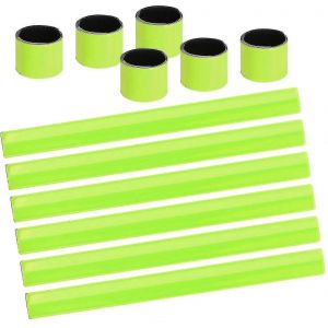 Bandes R&eacute;fl&eacute;chissantes,12 Bracelets &Agrave; Pression,Bracelet Clap,Ruban De S&eacute;curit&eacute; - Neuf