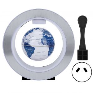 Hjlian Globe Flottant A Levitation Magnetique Avec Lumiere Led Coloree, Decoration De Bureau, Cadeau D'anniversaire, Prise 100-240 Vau - Neuf