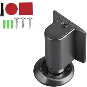 LETNERNY-Butée De Porte Magnétique Pour Sol - Autocollant Lourd - Sans Perçage - Réglable En Hauteur - Protection Murale - Pour Différents Types De Portes - Neuf