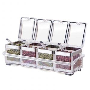 Pot A Epices Pur Gourmet Pour Ensemble De Flacons A Condiments - Neuf