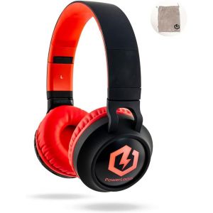 Casque Enfant Bluetooth, Casque Audio sans Fil pour Enfants, Bluetooth 5.3 Confortable Pliable Casque avec Micro intégré, Volume limité à 85db, Réglable, Micro SD Carte Slot, Lumières LED - Neuf